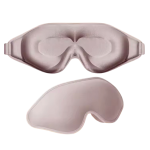 Sleeping Mask Factory - 100% Blackout Custom Logo 3D Sleeping Eye Mask Seamless Stereo No Pressure