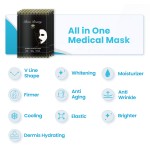 Vegan Face Mask Supplier - Vegan Luxury Herbal Face Mask for Skin Care Halal V-Line Cooling Whitening