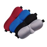 3D Eye Mask Factory - Adjustable Soft Cotton Custom Logo Night Travel Blindfold for Dark Circle Relief