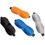 3D Eye Mask Factory - Adjustable Soft Cotton Custom Logo Night Travel Blindfold for Dark Circle Relief