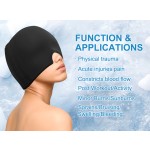 Ice Hat Supplier - Reusable Gel Ice Hat Cap for Migraine and Headache Relief Cold Therapy Ice Pack Head Wrap