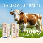 Lip Butter Supplier - Organic Tallow Based Lip Balm Ultra-Nourishing Lip Butter Intensive Lip Repair