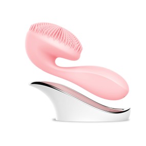 Ultrasonic Cleanser Factory - HODAF Waterproof Rechargeable Portable Ergonomic Handle-Skin Ultrasonic Face Body Cleanser