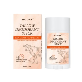 Men's Deodorant Supplier - Professional Manufacturer's Popular Men's 75g Beef Tallow Deodorant Sticks OEM Custom
