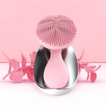 Facial Cleansing Manufacturer - Gentle Exfoliation Electric Face Scrubber Magnetic Wireless Rechargeable Silicone Facial
