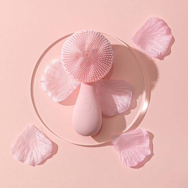 Electric Face Scrubber Supplier - Gentle Exfoliation Electric Face Scrubber Magnetic Wireless Rechargeable Silicone