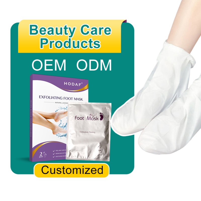 Foot Mask Manufacturer - New Arrival Label Foot Care Smooth Foot Mask Exfoliating Calluses Callus Remover Beauty