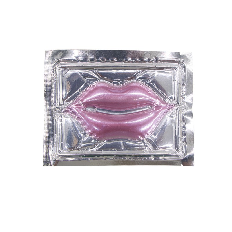 Hydrogel Lip Mask Supplier - Organic Vegan Collagen Hydrogel Moisturizing Pink Sheet Lip Sleep Mask Korean Wholesale