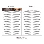 Eye Makeup Stickers Manufacturer - Factory Price Eye Makeup Stickers Waterproof Hair-like Eyebrows 6D/4D/3D Temporary Tattoo