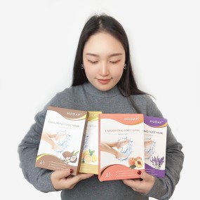 足膜生产厂家-Hodaf新品光滑足膜去角质老茧和茧去除足部护理