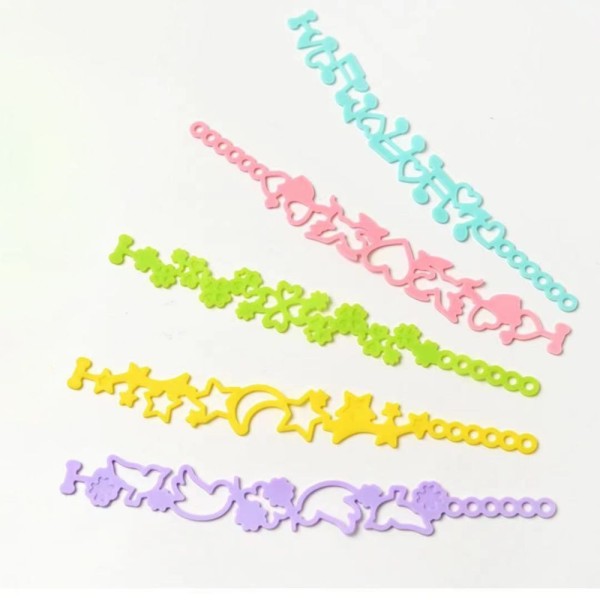 Silicone Wristband Supplier - Factory Wholesale Custom Mosquito Silicone Wristband Fashion Embossed Rubber Bracelet