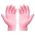 Body Scrubber Supplier - 19x15cm 1pc Per Bag Colorful Nylon Skin Bath Shower Washing Back Scrub Exfoliating Body Scrubber