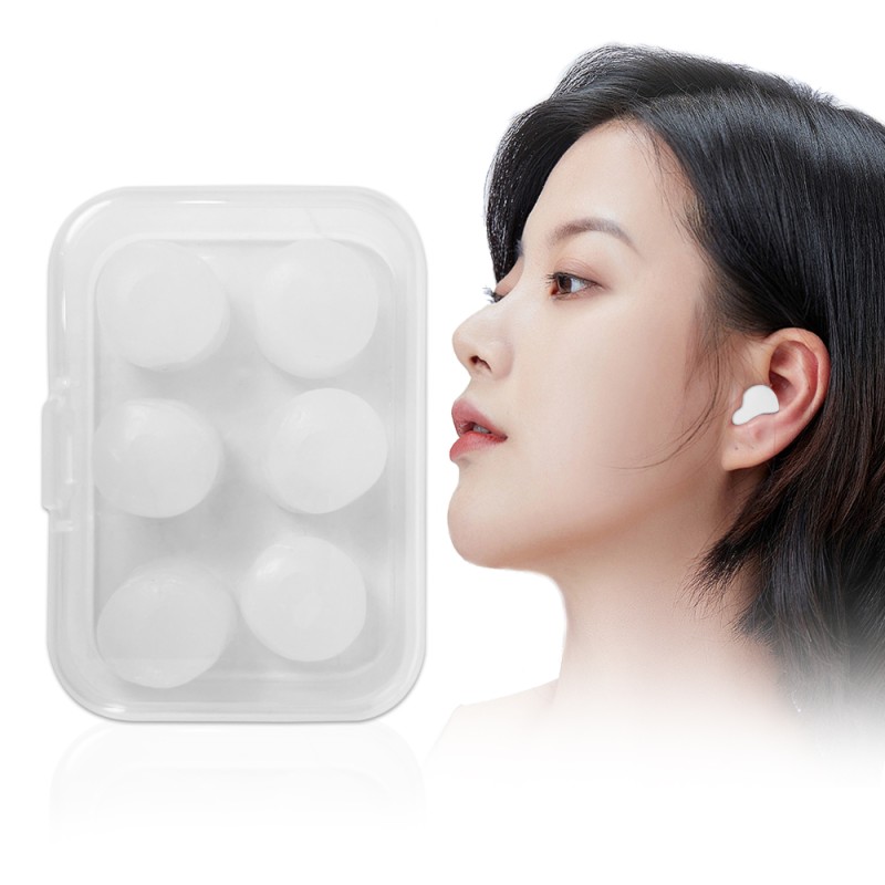 Earplugs Manufacturer - 2025 Hot Sell Moldable Earplugs for Sleep Swim Waterproof Wax Earplugs 2pcs/Box Healthcare