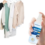 Anti-Static Spray Supplier - 2025 Hot Sell 100ml Anti-Static Clothing Spray Wrinkle Release Smooth Clothes Healthcare