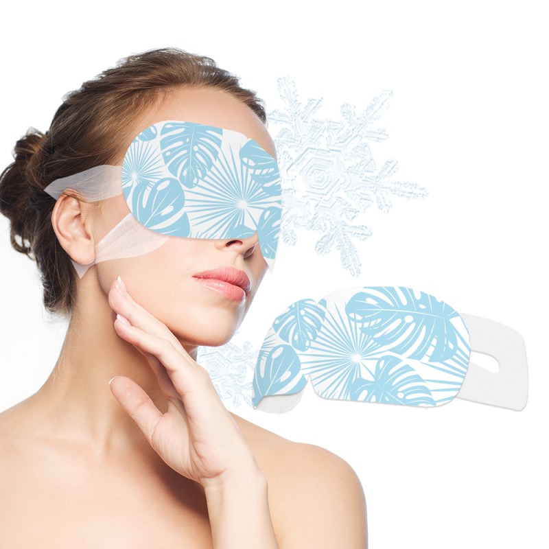 Reusable Eye Mask Supplier - Custom Logo Cooling Eye Mask Reusable Gel Pack Dark Circle Care