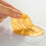 Hydrogel Lip Mask Supplier - Organic Vegan Collagen Hydrogel Moisturizing Pink Sheet Lip Sleep Mask Korean Wholesale