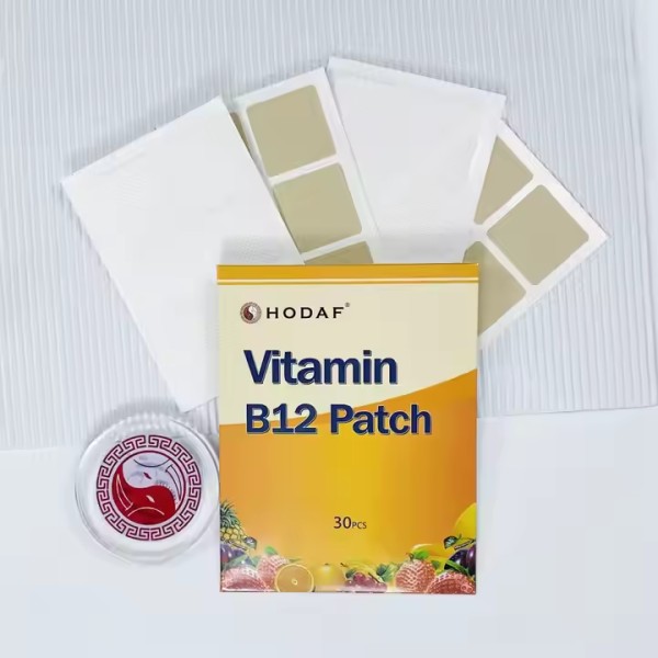 Vitamin B12 Patch Factory - 2025 New OEM Custom Design Vitamin B12 Patches Popular for Supporting Daily Nutrition