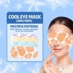 Gel Eye Mask Supplier - Custom Logo Gel Eye Mask Cooling Therapy Puffy Eyes Relief