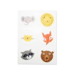 Scented Sticker Manufacturer - New Products Customized Wholesale Scented Fabric Sticker Natural Sticker Essential Oil