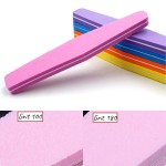 Custom Nail File Manufacturer - 80-240 Grit Double Sided Nail Files for Natural Nails