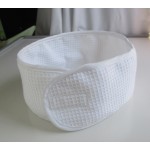 Luxury Spa Headband Supplier - High Quality Elastic White Skin Care Head Bands Wrap