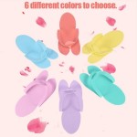 Pedicure Slipper Supplier - High Quality Eva Disposable Foam Spa Flip Flops Sewing Slippers