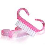 Cuticle Trimmer Supplier - Rubber Plastic Handle Cuticle Knife Double End Skin Fork Pusher