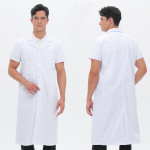 Lab Coat Supplier - Wholesale Customized Logo Medical White Doctor Coats Uniform for Hospital