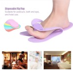 Pedicure Slipper Supplier - High Quality Eva Disposable Foam Spa Flip Flops Sewing Slippers