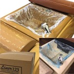 Spa Liner Supplier - High Quality Disposable Pedicure Foot Basin Wooden Bucket Bag