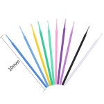 Eyelash Tweezers Factory - Professional Rainbow Stainless Steel Tweezers for Eyelash Extensions