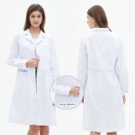 Lab Coat Supplier - Wholesale Customized Logo Medical White Doctor Coats Uniform for Hospital