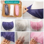 Printing Panties Supplier - Disposable Nonwoven Sexy Short Panties Rose Printing for Woman