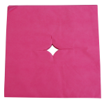 Disposable Spa Pillow Cover Factory - Round Face Cradle Covers Non Sticking Massage Headrest