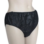 Printing Panties Supplier - Disposable Nonwoven Sexy Short Panties Rose Printing for Woman