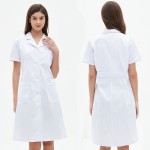 Lab Coat Supplier - Wholesale Customized Logo Medical White Doctor Coats Uniform for Hospital