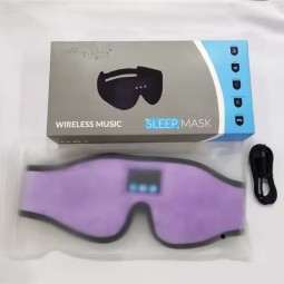 Luxury Bluetooth Mask Manufacturer - 3D Luxury Super Soft Bluetooth Wireless Sleeping Eye Mask with Music Headband