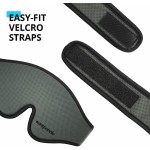 Mens Eye Mask Supplier - Silk Cotton Big Eye Patches Shade Sleeping Eyemask Knit Technics for Men