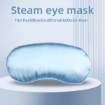 Heating Sleep Mask Supplier - Custom Logo Light Heating Sleep Mask Cooling Gel Shading Heated Silk-Like