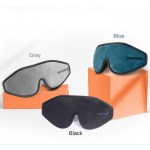 Memory Foam Eye Mask Factory - Custom Printing Logo Memory Foam Sleeping Eye Mask for Travel Nap