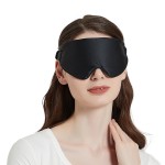 USB Heated Mask Manufacturer - High Quality USB Heated Luxury Mulberry Silk Eye Mask Blackout Sleep Mask