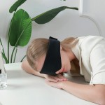 Cold Feeling Eye Mask Supplier - Wholesale New Style Cold Feeling Eye Mask Soft Sleep Patch Elastic Strap