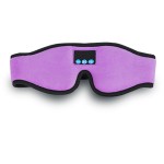 Contoured Bluetooth Mask Factory - 3D Contoured Smart Wireless Sleep Eye Mask with Bluetooth Headphones Knit