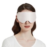 USB Heated Mask Manufacturer - High Quality USB Heated Luxury Mulberry Silk Eye Mask Blackout Sleep Mask