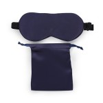 Unisex Eye Mask Factory - High Quality Adjustable Silk Eye Mask Custom Logo Unisex Travel Sleep Blindfold