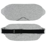 Blindfold Eye Mask Manufacturer - Costume Logo Cotton Sleep Mask Black Out Blindfold Eye Mask for Home