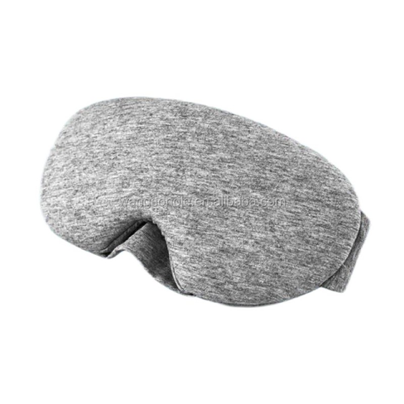 Blackout Sleep Mask Supplier - High Quality Adjustable Blackout Cotton Sleep Mask Best Custom Logo