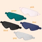 Heated Silk Mask Manufacturer - New Heated Silk Eye Mask with Elastic Strap Soft Breathable Light Blocking