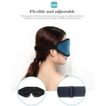 Elastic Eye Mask Supplier - Wholesale Comfortable Elastic Strap Knit Technics Eye Patches Sleep Eyemask