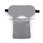 Contour Silk Mask Manufacturer - Custom Luxury Contour Silk Elastic Strap Blackout Sleep Eye Mask with Logo